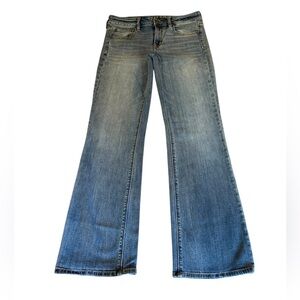 American Eagle Outfitters Favorite Boyfriend Bootcut Jeans Womens Size 8 Stretch